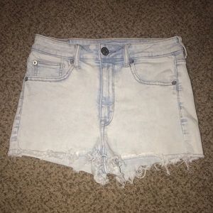 American Eagle Light Denim Shorts